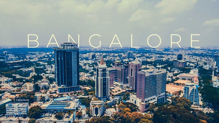 Bangalore city skyline